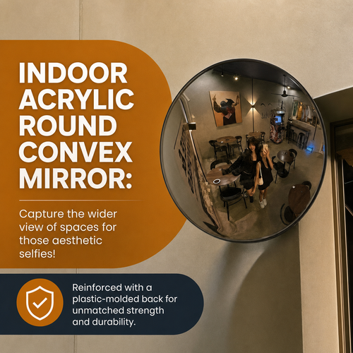 26” Acrylic Outdoor Convex Mirror